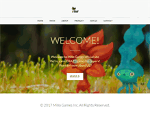 Tablet Screenshot of millogames.com